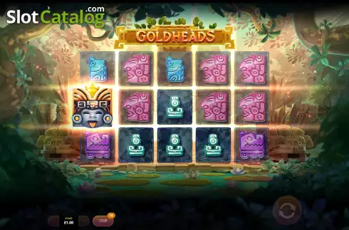 Οθόνη9. Goldheads Κουλοχέρης 