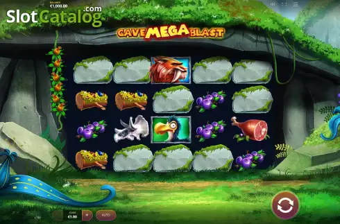 Οθόνη2. Cave Mega Blast Κουλοχέρης