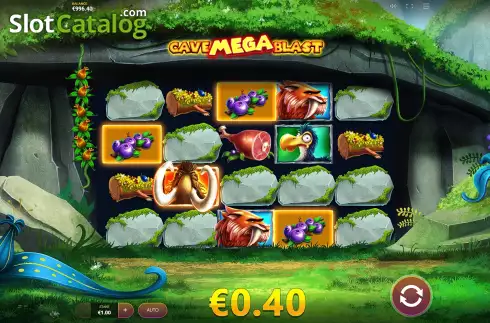 Οθόνη4. Cave Mega Blast Κουλοχέρης