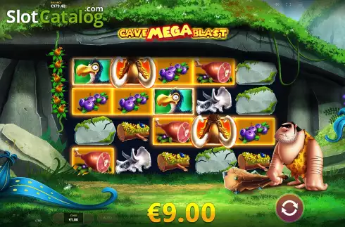 Οθόνη7. Cave Mega Blast Κουλοχέρης