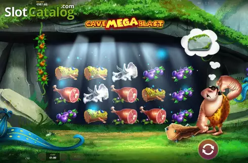 Οθόνη9. Cave Mega Blast Κουλοχέρης