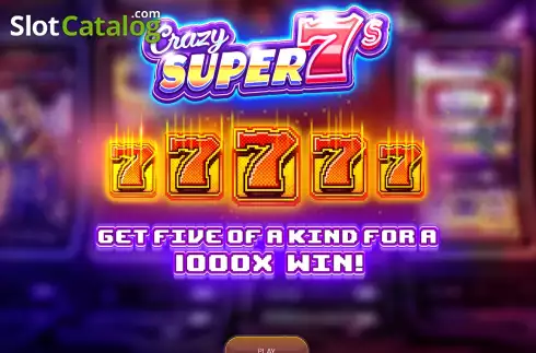 Οθόνη2. Crazy Super 7s Κουλοχέρης