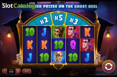 Οθόνη2. Ghosts N' Reels Κουλοχέρης