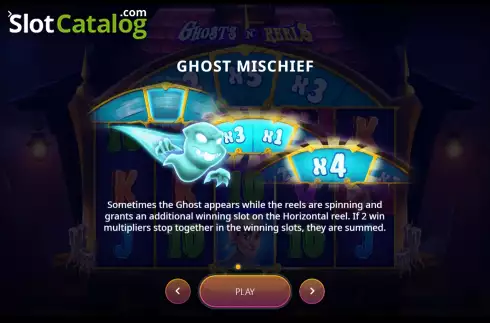 Οθόνη8. Ghosts N' Reels Κουλοχέρης