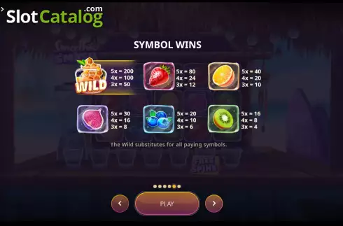 Οθόνη9. Smoothie Smash Κουλοχέρης
