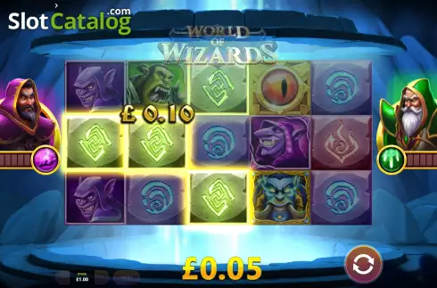 Οθόνη4. World Of Wizards Κουλοχέρης
