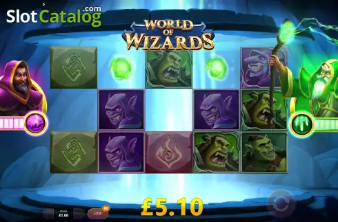 Οθόνη6. World Of Wizards Κουλοχέρης