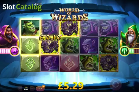 Οθόνη8. World Of Wizards Κουλοχέρης