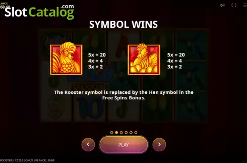 Οθόνη6. Happy Rooster Κουλοχέρης