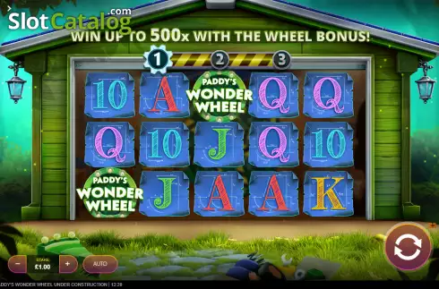 Οθόνη2. Paddy's Wonder Wheel: Under Construction Κουλοχέρης