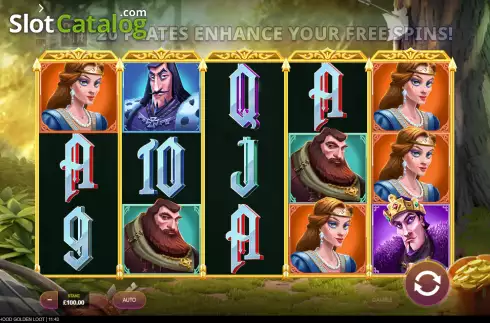 Οθόνη2. Robin Hood Golden Loot Κουλοχέρης