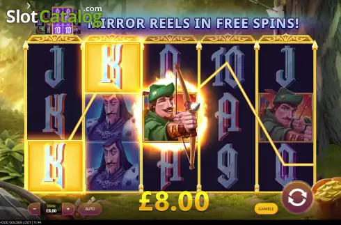 Οθόνη3. Robin Hood Golden Loot Κουλοχέρης