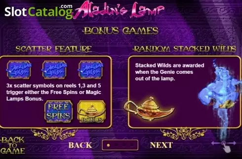 Οθόνη6. Aladin's Lamp Κουλοχέρης
