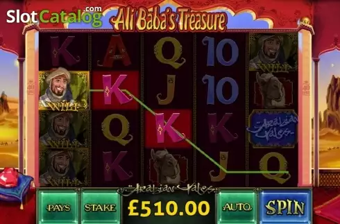 Οθόνη7. Ali Baba's Treasure Κουλοχέρης