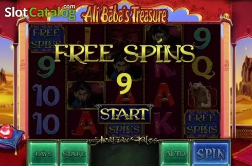 Οθόνη8. Ali Baba's Treasure Κουλοχέρης
