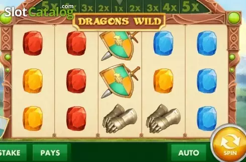 Οθόνη4. Dragons Wild Κουλοχέρης