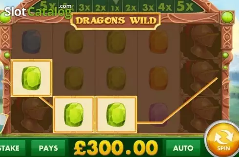 Οθόνη8. Dragons Wild Κουλοχέρης
