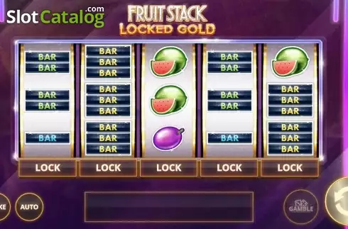 Οθόνη4. Fruit Stack Locked Gold Κουλοχέρης