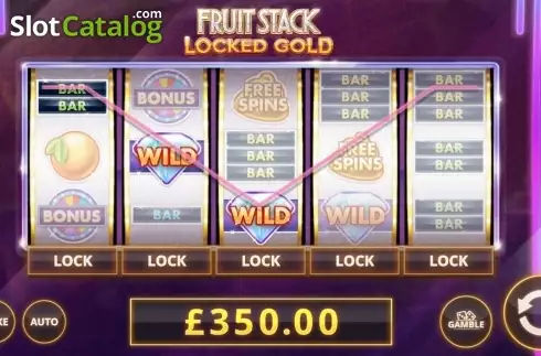 Οθόνη7. Fruit Stack Locked Gold Κουλοχέρης