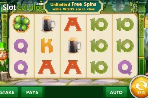 Οθόνη5. Golden Leprechaun Κουλοχέρης 