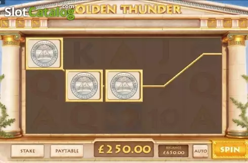 Οθόνη5. Golden Thunder Κουλοχέρης