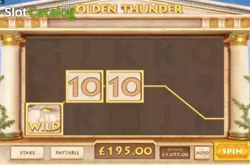 Οθόνη6. Golden Thunder Κουλοχέρης