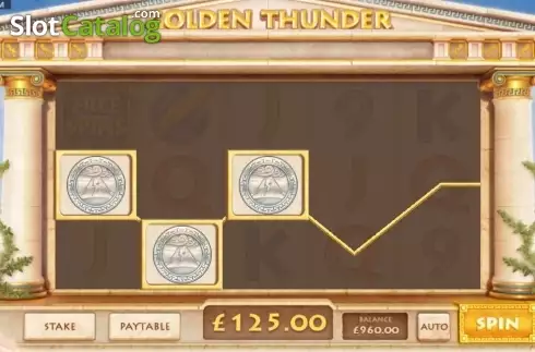 Οθόνη7. Golden Thunder Κουλοχέρης