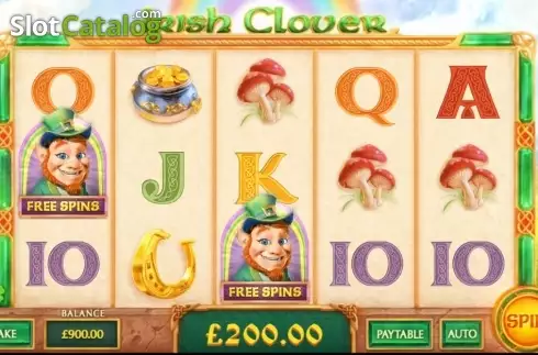 Οθόνη7. Irish Clover Κουλοχέρης
