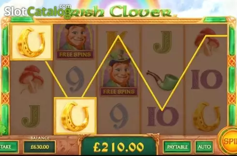 Οθόνη8. Irish Clover Κουλοχέρης