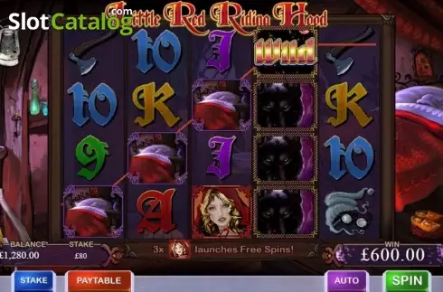Οθόνη7. Little Red Riding Hood (Cayetano Gaming) Κουλοχέρης
