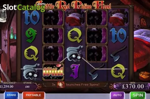 Οθόνη8. Little Red Riding Hood (Cayetano Gaming) Κουλοχέρης