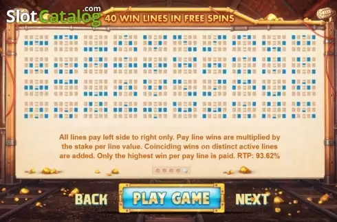 Οθόνη4. Paddy's Luck Mine Κουλοχέρης 