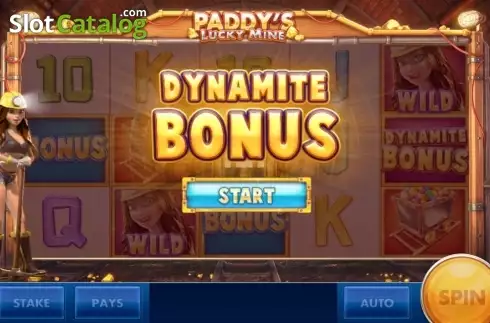 Οθόνη5. Paddy's Luck Mine Κουλοχέρης 