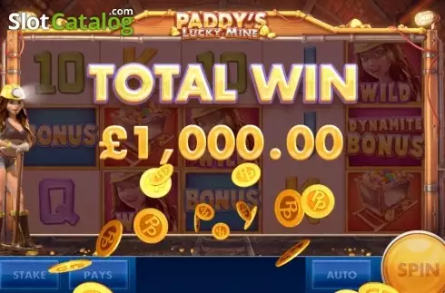 Οθόνη6. Paddy's Luck Mine Κουλοχέρης 