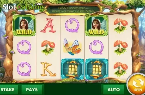 Οθόνη5. Magic Fairies (Cayetano Gaming) Κουλοχέρης 