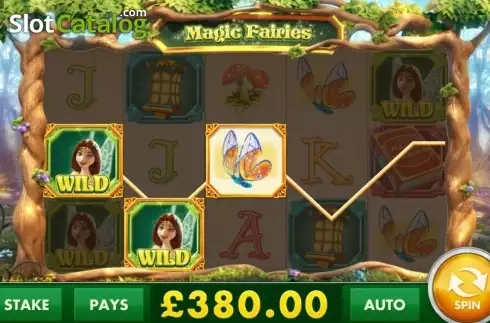 Οθόνη7. Magic Fairies (Cayetano Gaming) Κουλοχέρης 