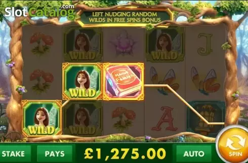 Οθόνη8. Magic Fairies (Cayetano Gaming) Κουλοχέρης 