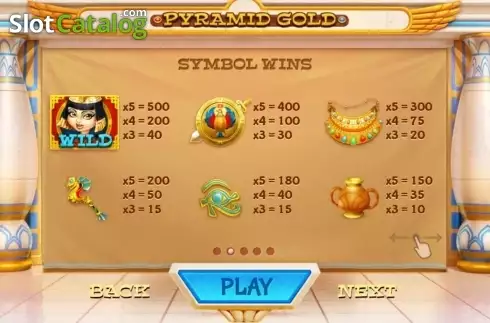Οθόνη2. Pyramid Gold Κουλοχέρης 