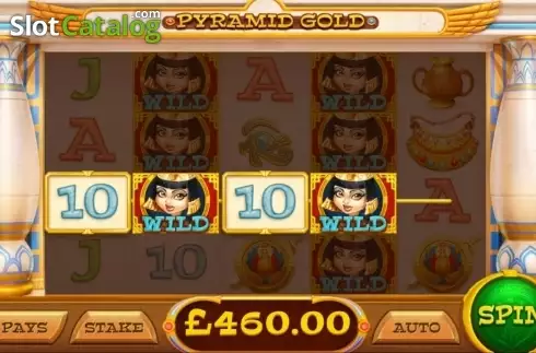 Οθόνη7. Pyramid Gold Κουλοχέρης 