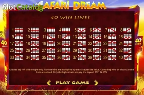 Οθόνη3. Safari Dream Κουλοχέρης