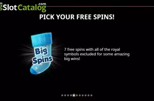 Οθόνη6. Santa's Spins (Cayetano Gaming) Κουλοχέρης 