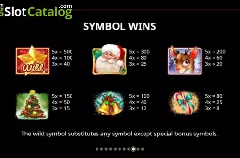 Οθόνη9. Santa's Spins (Cayetano Gaming) Κουλοχέρης 
