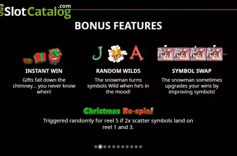 Οθόνη3. Santa's Spins (Cayetano Gaming) Κουλοχέρης 