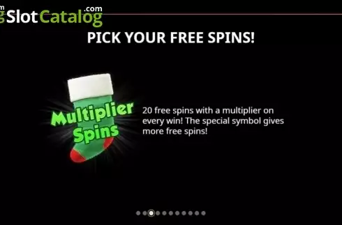 Οθόνη4. Santa's Spins (Cayetano Gaming) Κουλοχέρης 