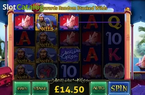 Οθόνη7. Sinbad's Gold Κουλοχέρης
