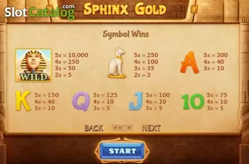 Οθόνη2. Sphinx Gold Κουλοχέρης