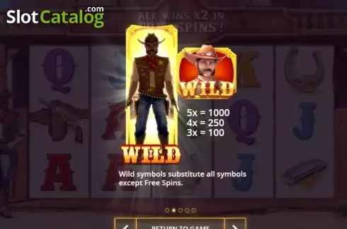 Οθόνη2. Wild Sheriff (Cayetano Gaming) Κουλοχέρης 