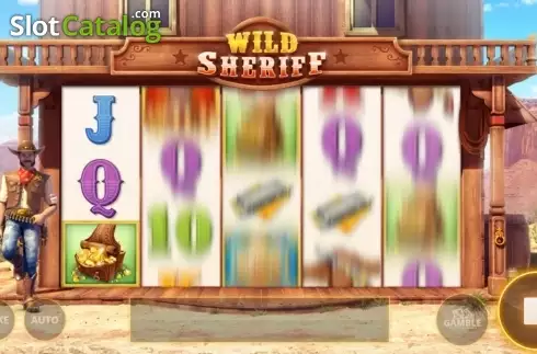 Οθόνη7. Wild Sheriff (Cayetano Gaming) Κουλοχέρης 