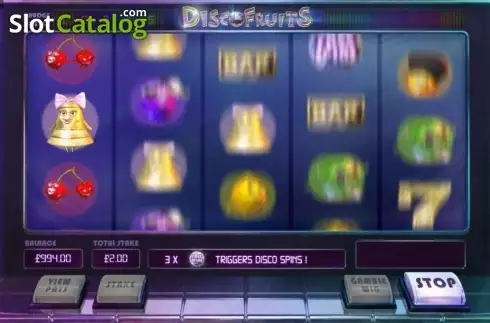 Οθόνη6. Disco Fruits (Cayetano Gaming) Κουλοχέρης