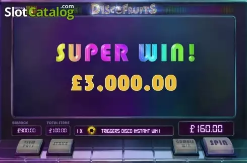 Οθόνη8. Disco Fruits (Cayetano Gaming) Κουλοχέρης